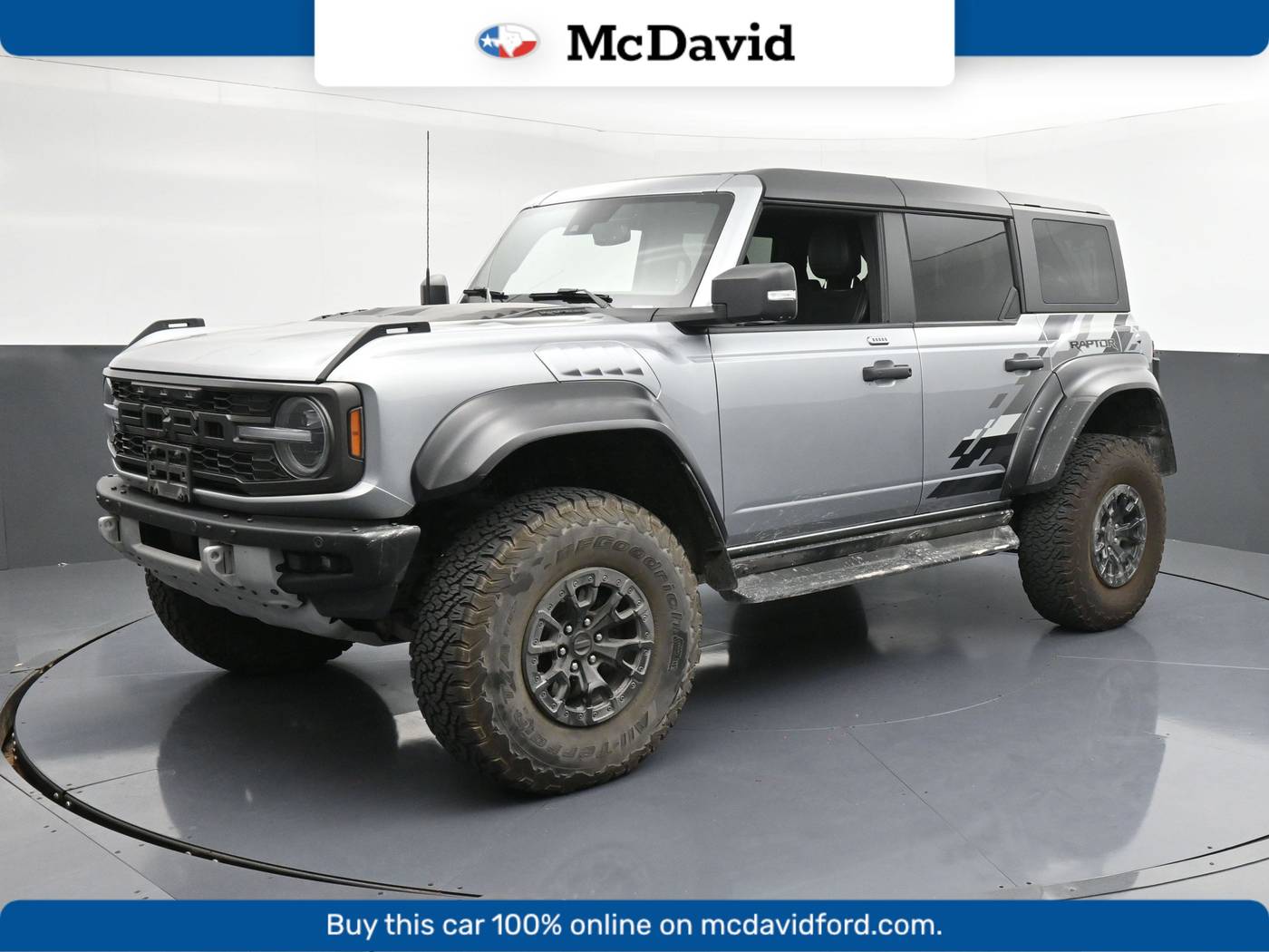 2023 Ford Bronco Raptor — SUV — 53,543 mi — Ft. Worth, TX