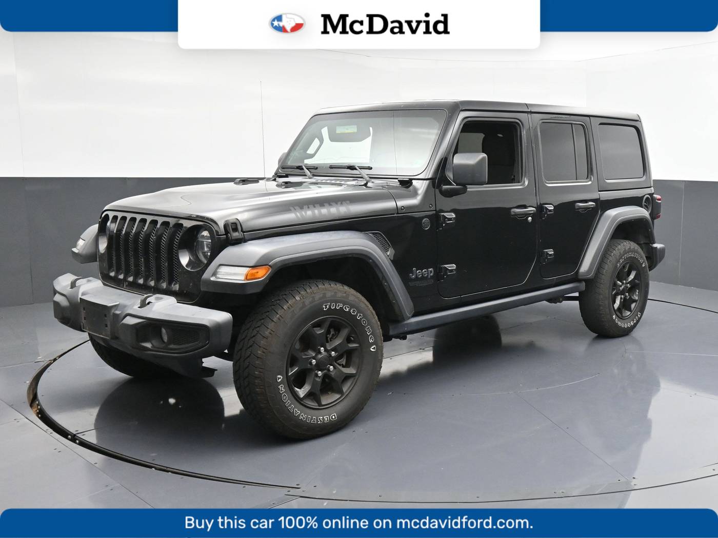 2022 Jeep Wrangler Willys — SUV — 78,503 mi — Ft. Worth, TX