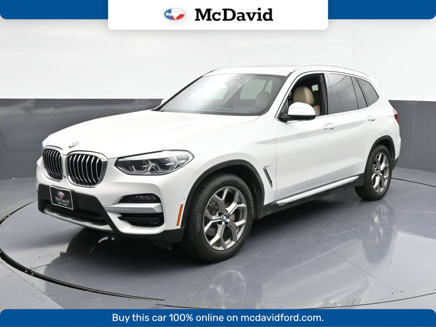 2021 BMW X3 30i — SUV — 44,499 mi — Ft. Worth, TX