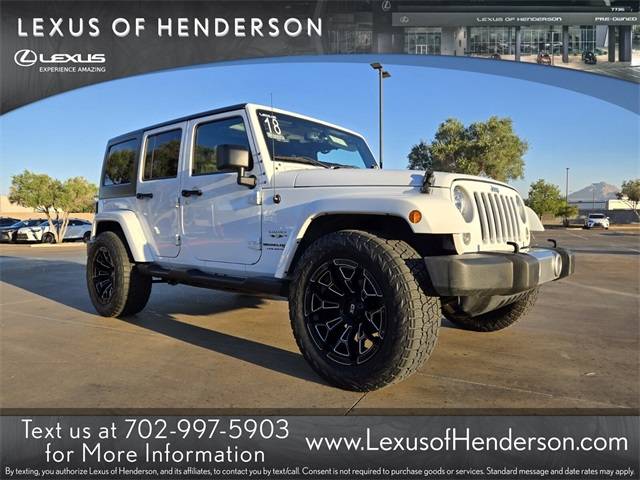 2018 Jeep Wrangler Sahara — SUV — 80,793 mi — Henderson, NV