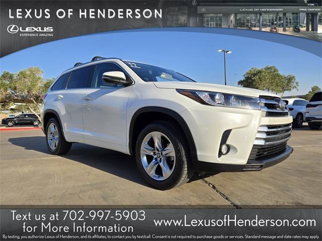 2017 Toyota Highlander Limited — SUV — 85,288 mi — Henderson, NV