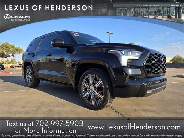 2023 Toyota Sequoia Capstone — SUV — 12,223 mi — Henderson, NV