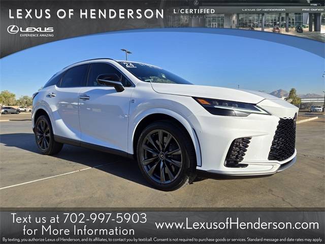 2024 Lexus RX RX 350 F SPORT Handling — SUV — 9,732 mi — Henderson, NV