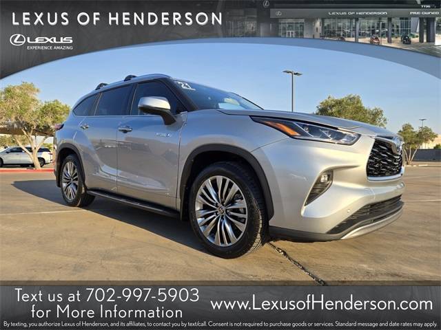 2021 Toyota Highlander Hybrid Platinum — SUV — 34,272 mi — Henderson, NV