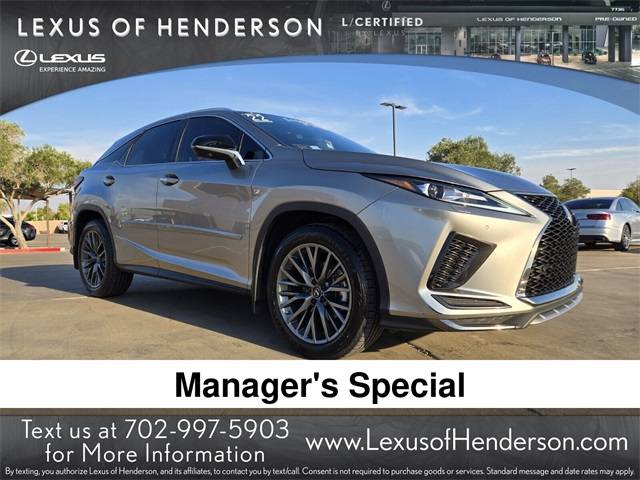 2022 Lexus RX RX 350 F Sport — SUV — 44,282 mi — Henderson, NV