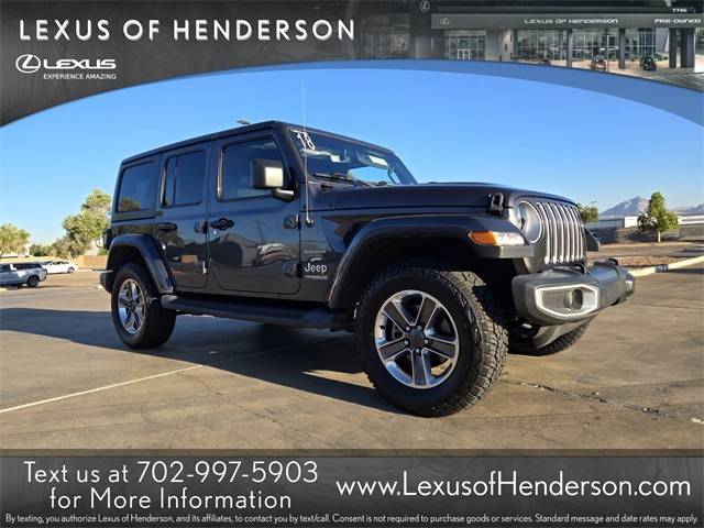 2018 Jeep Wrangler Sahara — SUV — 64,011 mi — Henderson, NV