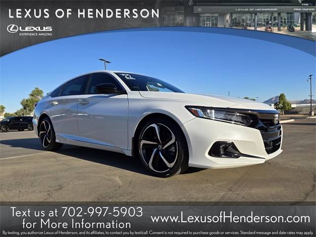 2022 Honda Accord Sport — Sedan — 34,901 mi — Henderson, NV