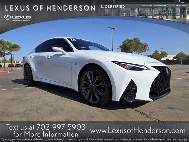 2024 Lexus IS IS 350 F SPORT — Sedan — 10,448 mi — Henderson, NV