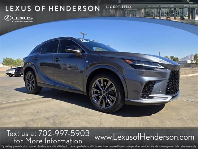 2024 Lexus RX RX 350 F SPORT Handling — SUV — 5,030 mi — Henderson, NV
