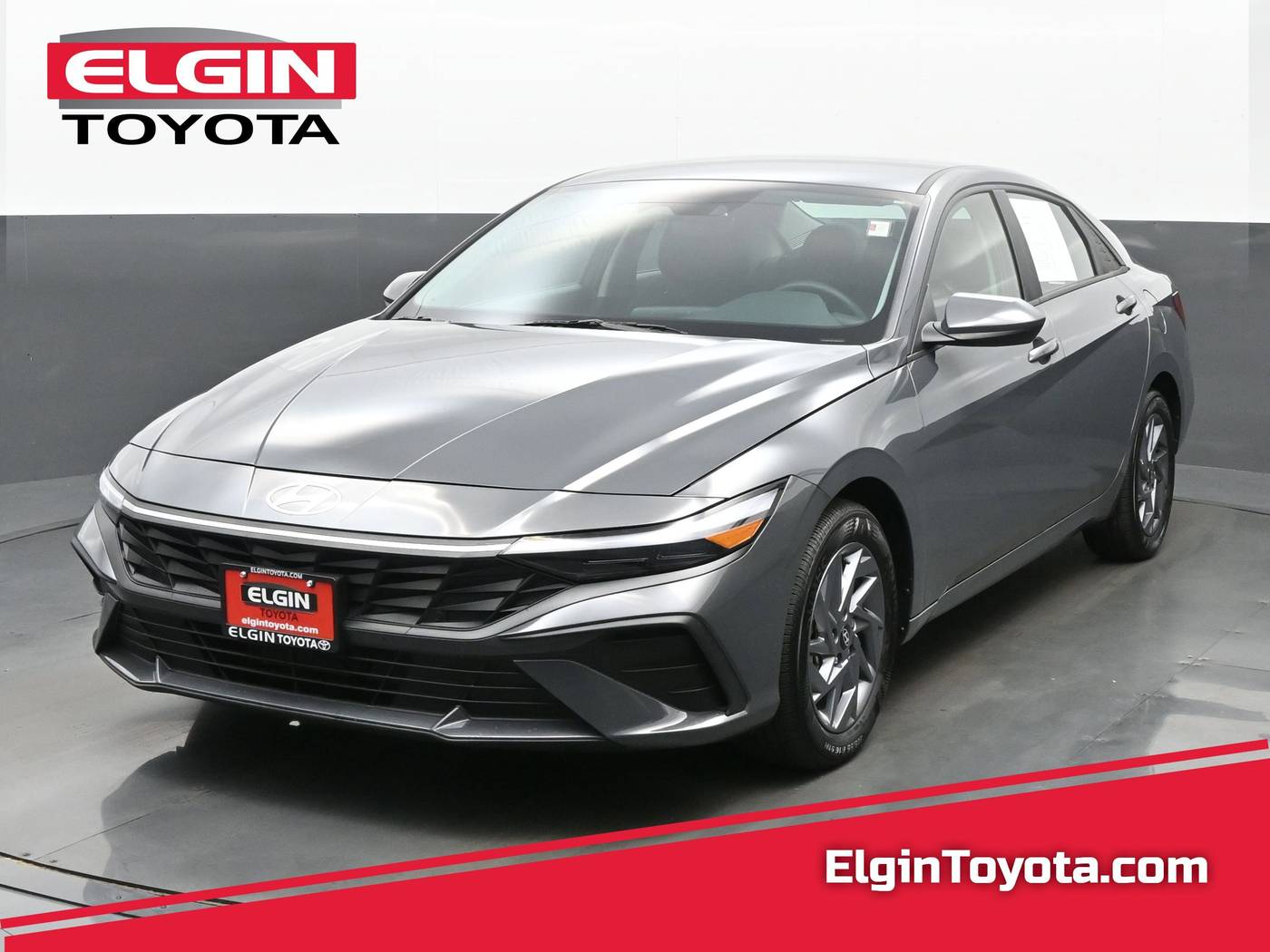 2024 Hyundai Elantra Hybrid Blue — Sedan — 11,262 mi — Streamwood, IL