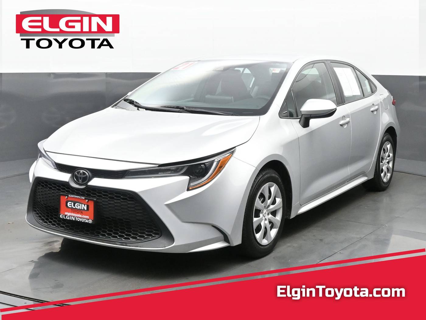 2021 Toyota Corolla LE — Sedan — 72,586 mi — Streamwood, IL