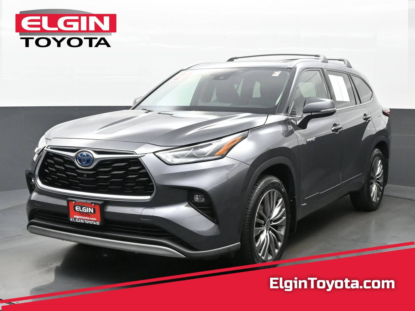 2021 Toyota Highlander Hybrid Platinum — SUV — 81,389 mi — Streamwood, IL