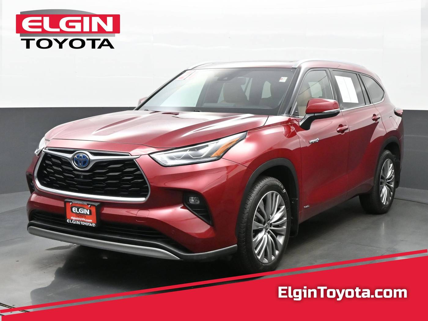 2021 Toyota Highlander Hybrid Platinum — SUV — 71,228 mi — Streamwood, IL
