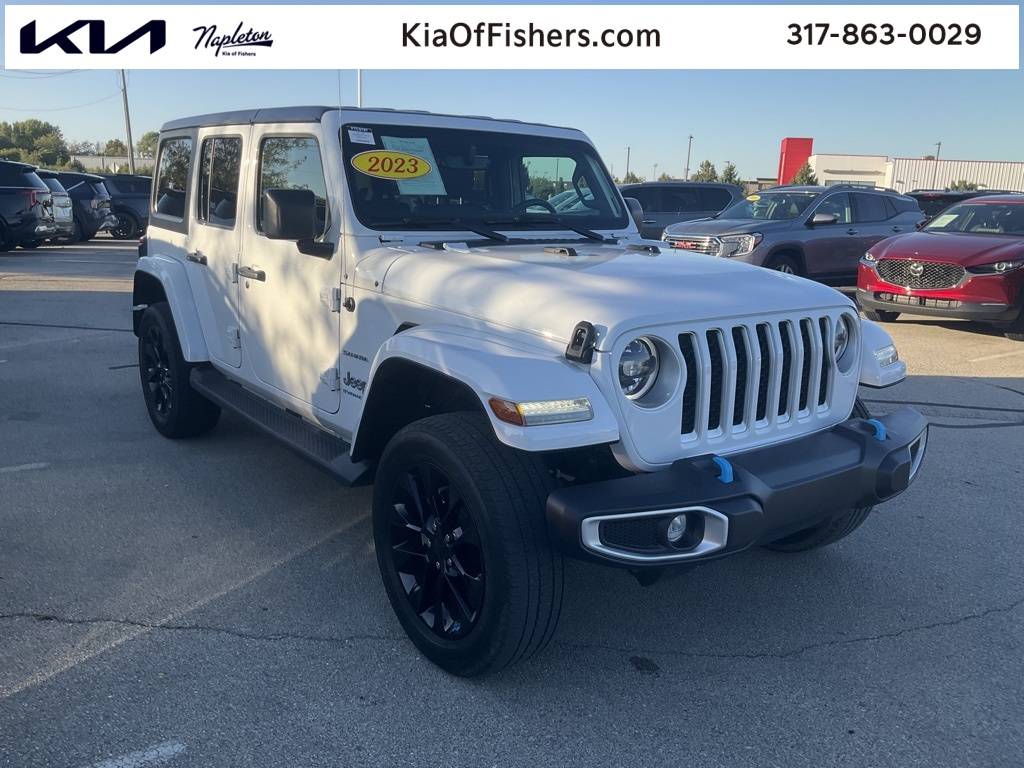 2023 Jeep Wrangler Sahara 4xe — SUV — 40,201 mi — Fisher, IN