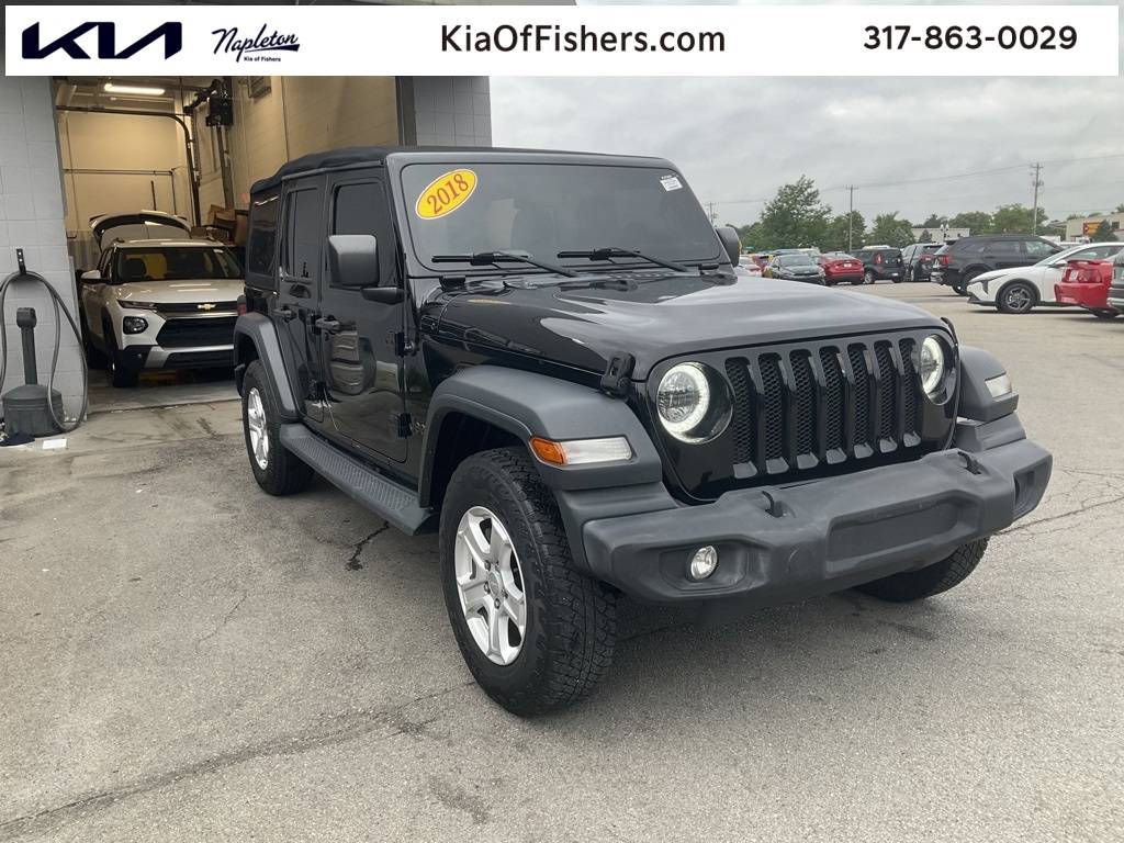 2018 Jeep Wrangler Sport S — SUV — 108,000 mi — Fisher, IN