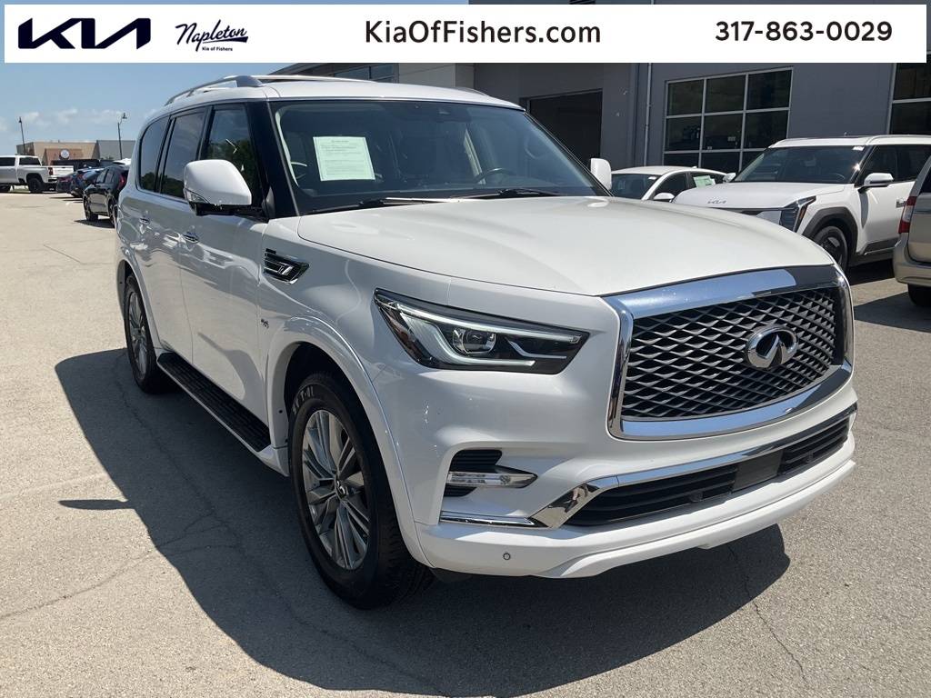 2019 INFINITI QX80 LUXE — SUV — 128,917 mi — Fisher, IN
