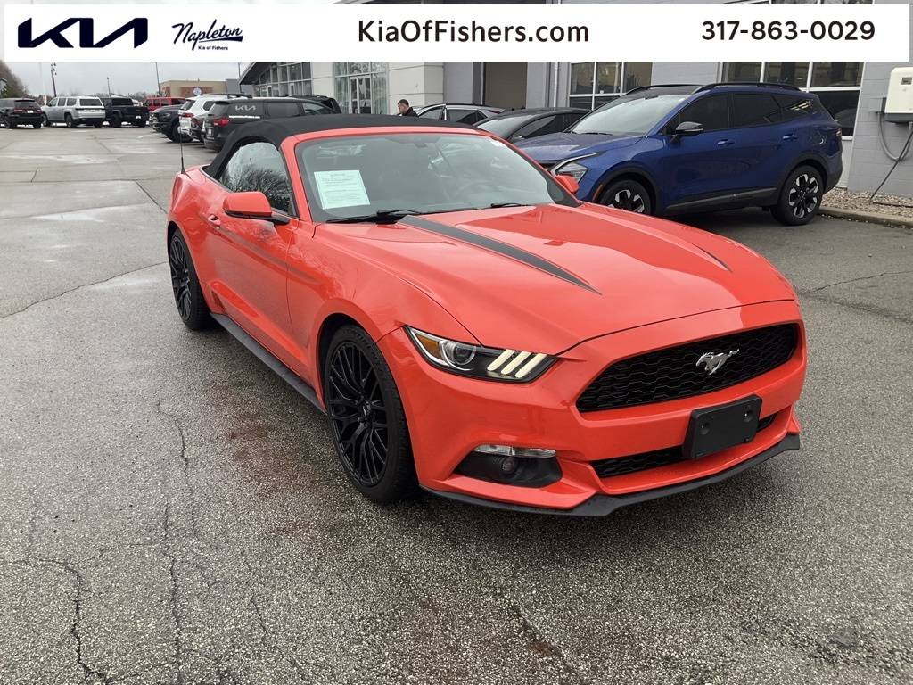 2016 Ford Mustang EcoBoost Premium — Convertible — 71,000 mi — Fisher, IN