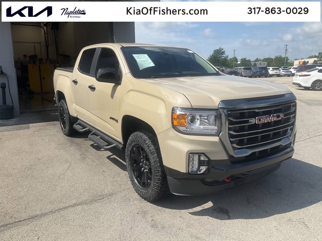2021 GMC Canyon AT4 — Pickup Truck — 66,265 mi — Fisher, IN