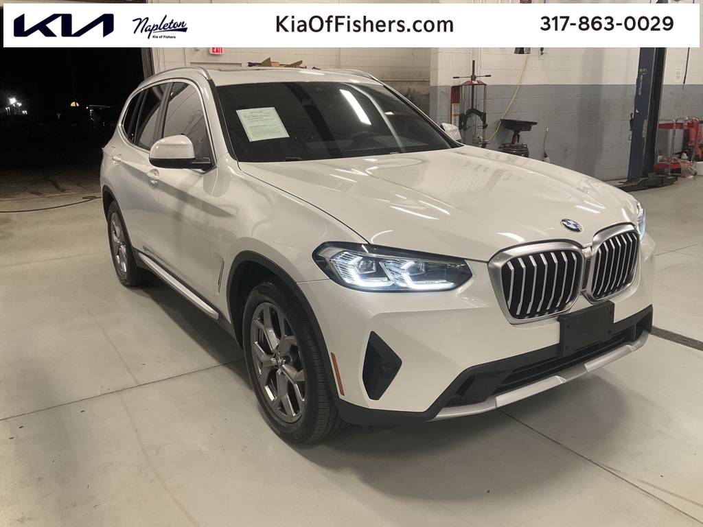 2022 BMW X3 30i — SUV — 23,707 mi — Fisher, IN