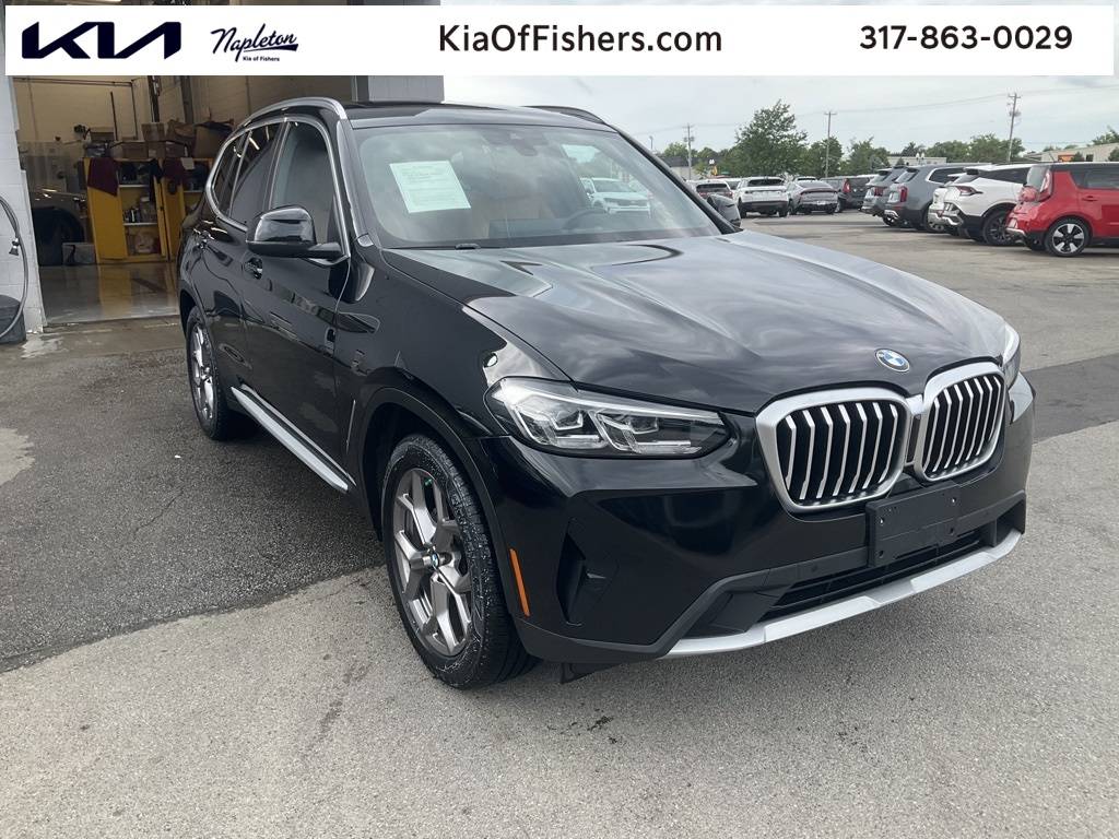 2022 BMW X3 30i — SUV — 26,811 mi — Fisher, IN