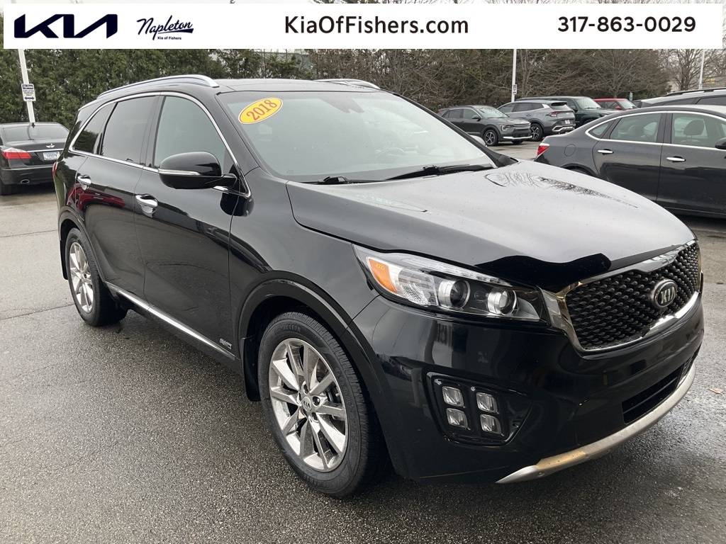 2018 Kia Sorento SX Limited V6 — SUV — 113,840 mi — Fisher, IN