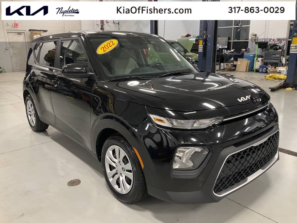 2022 Kia Soul LX — Hatchback — 65,689 mi — Fisher, IN