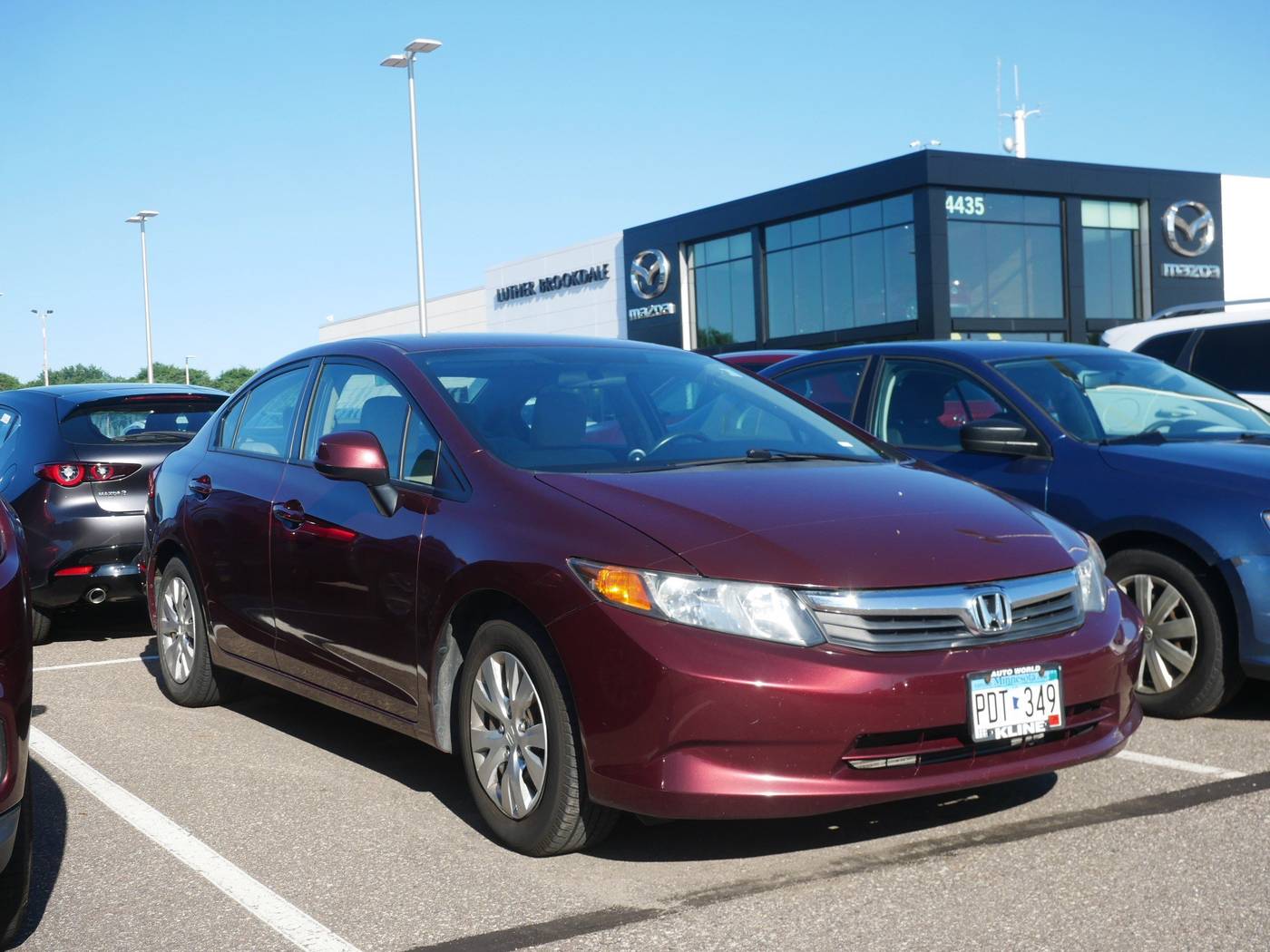 2012 Honda Civic LX — Sedan — 97,768 mi — Brooklyn Center, MN