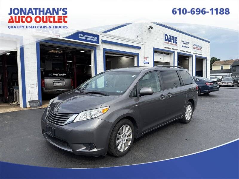 2017 Toyota Sienna LE — Minivan — 138,086 mi — West Chester, PA