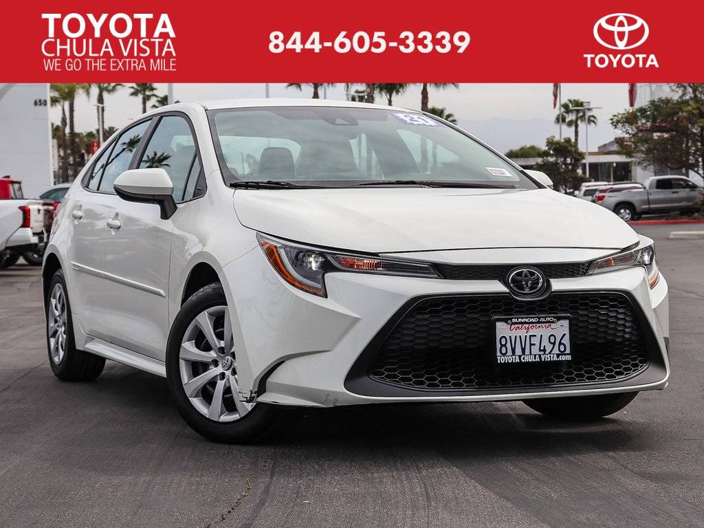 2021 Toyota Corolla LE — Sedan — 58,824 mi — Chula Vista, CA
