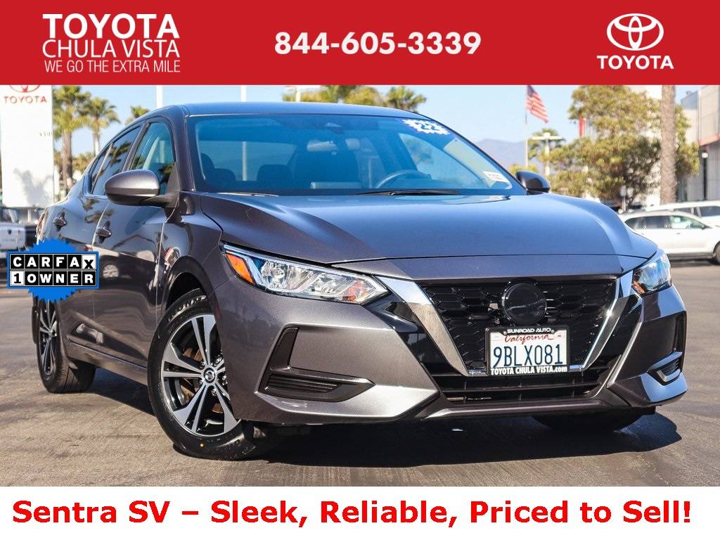 2022 Nissan Sentra SV — Sedan — 14,798 mi — Chula Vista, CA