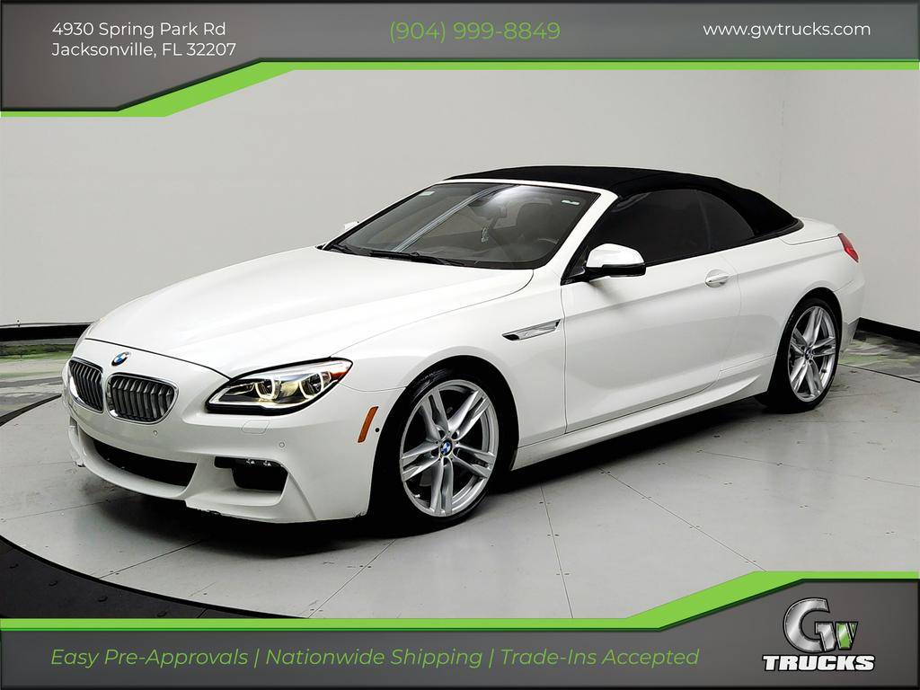 2017 BMW 6 Series 650i — Convertible — 80,382 mi — Jacksonville, FL