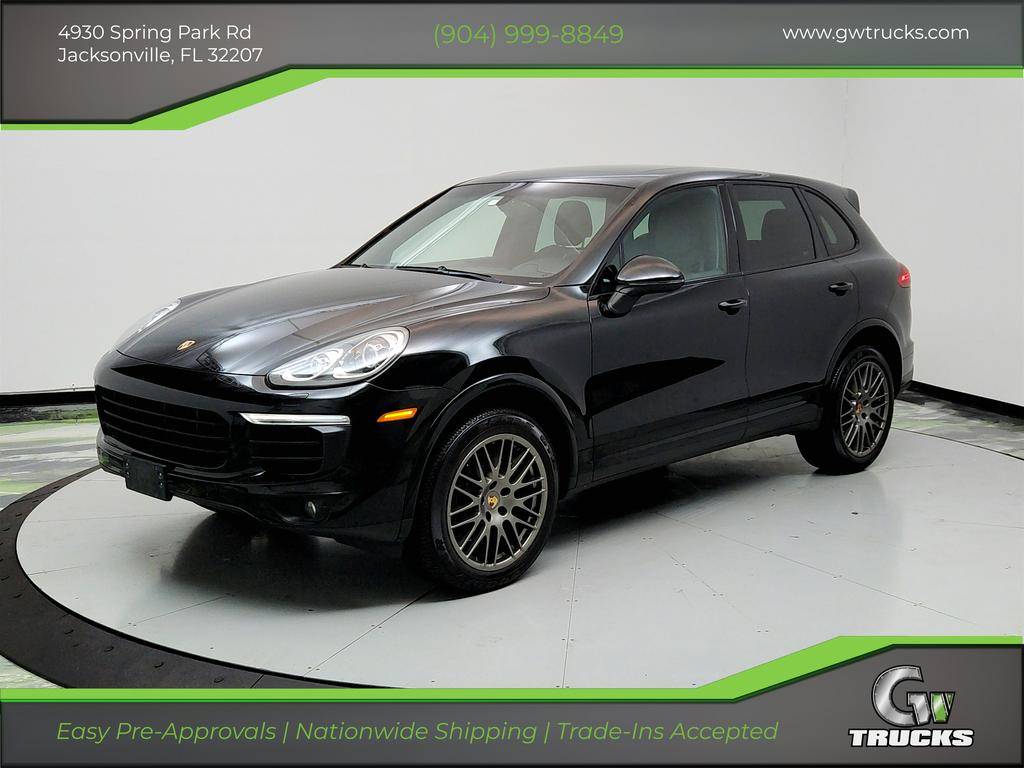 2017 Porsche Cayenne Platinum Edition