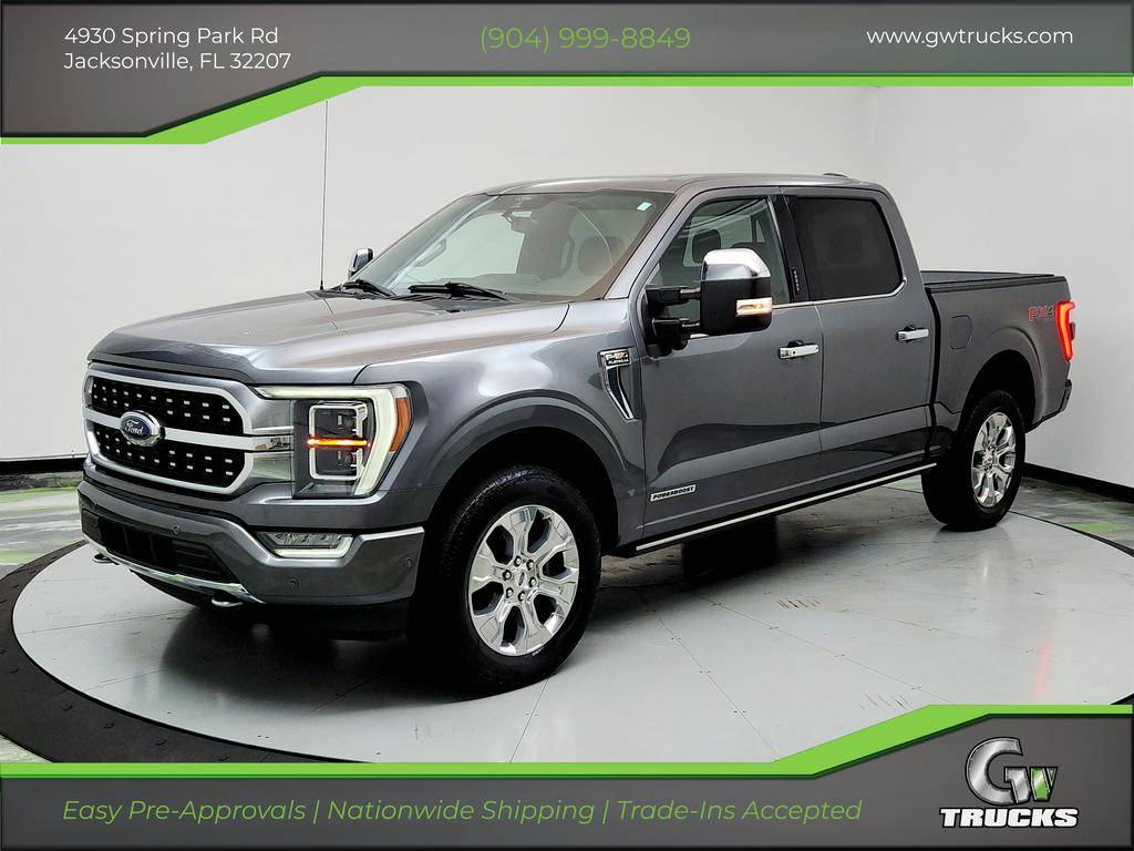 2021 Ford F-150 Platinum — Pickup Truck — 33,128 mi — Jacksonville, FL