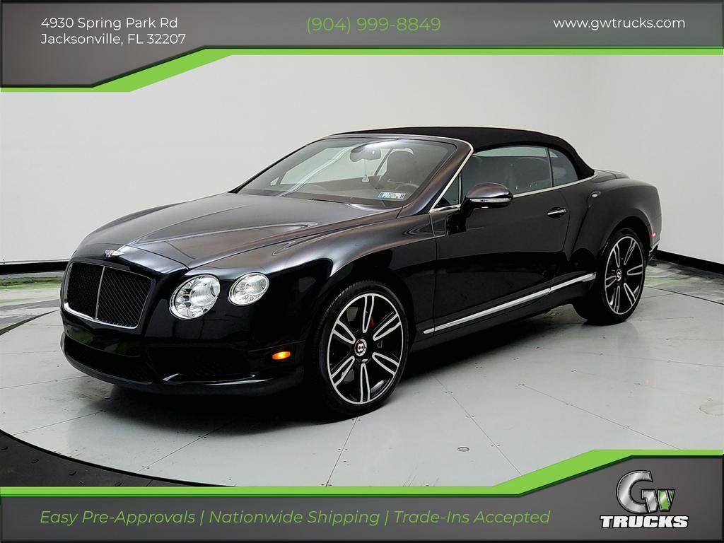 2013 Bentley Continental GT V8 — Convertible — 29,053 mi — Jacksonville, FL