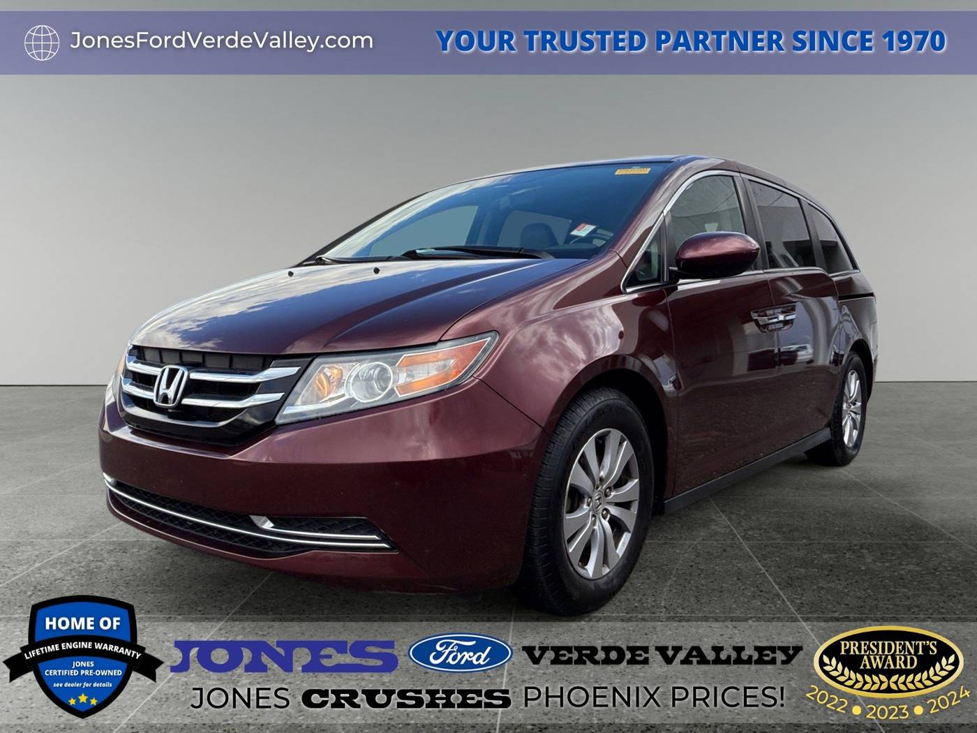 2016 Honda Odyssey EX-L — Minivan — 83,741 mi — Camp Verde, AZ