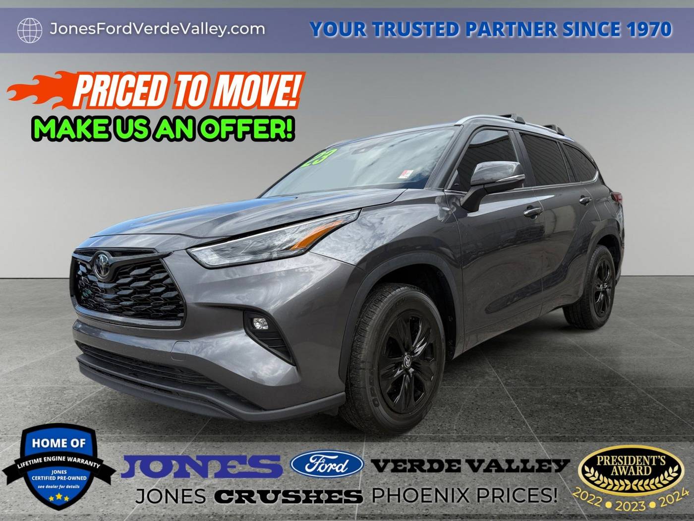 2023 Toyota Highlander XLE — SUV — 31,548 mi — Camp Verde, AZ