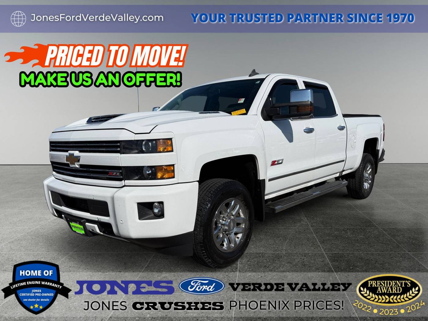 2017 Chevrolet Silverado 3500HD LTZ — Pickup Truck — 54,066 mi — Camp Verde, AZ