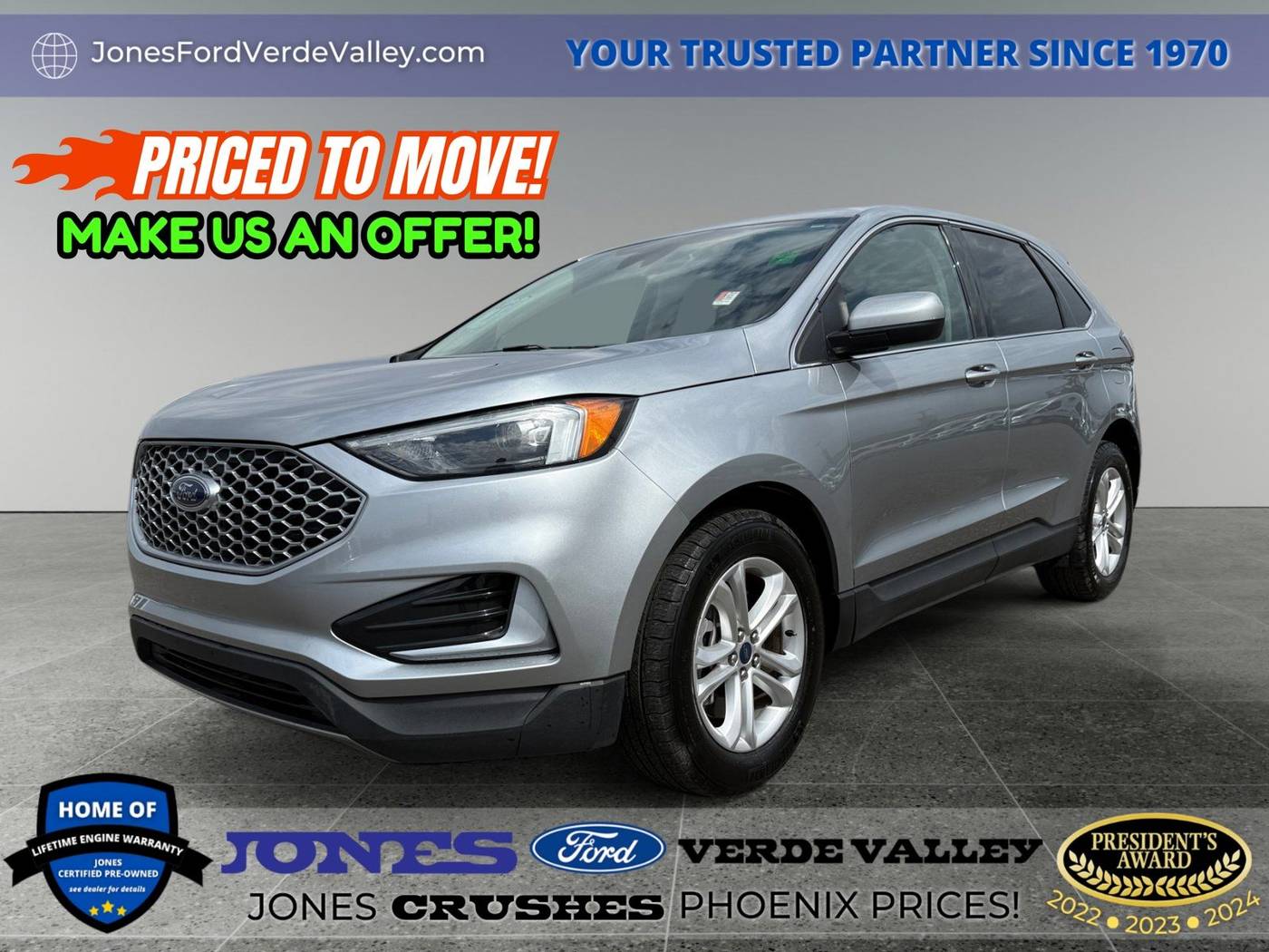 2024 Ford Edge SEL — SUV — 23,271 mi — Camp Verde, AZ