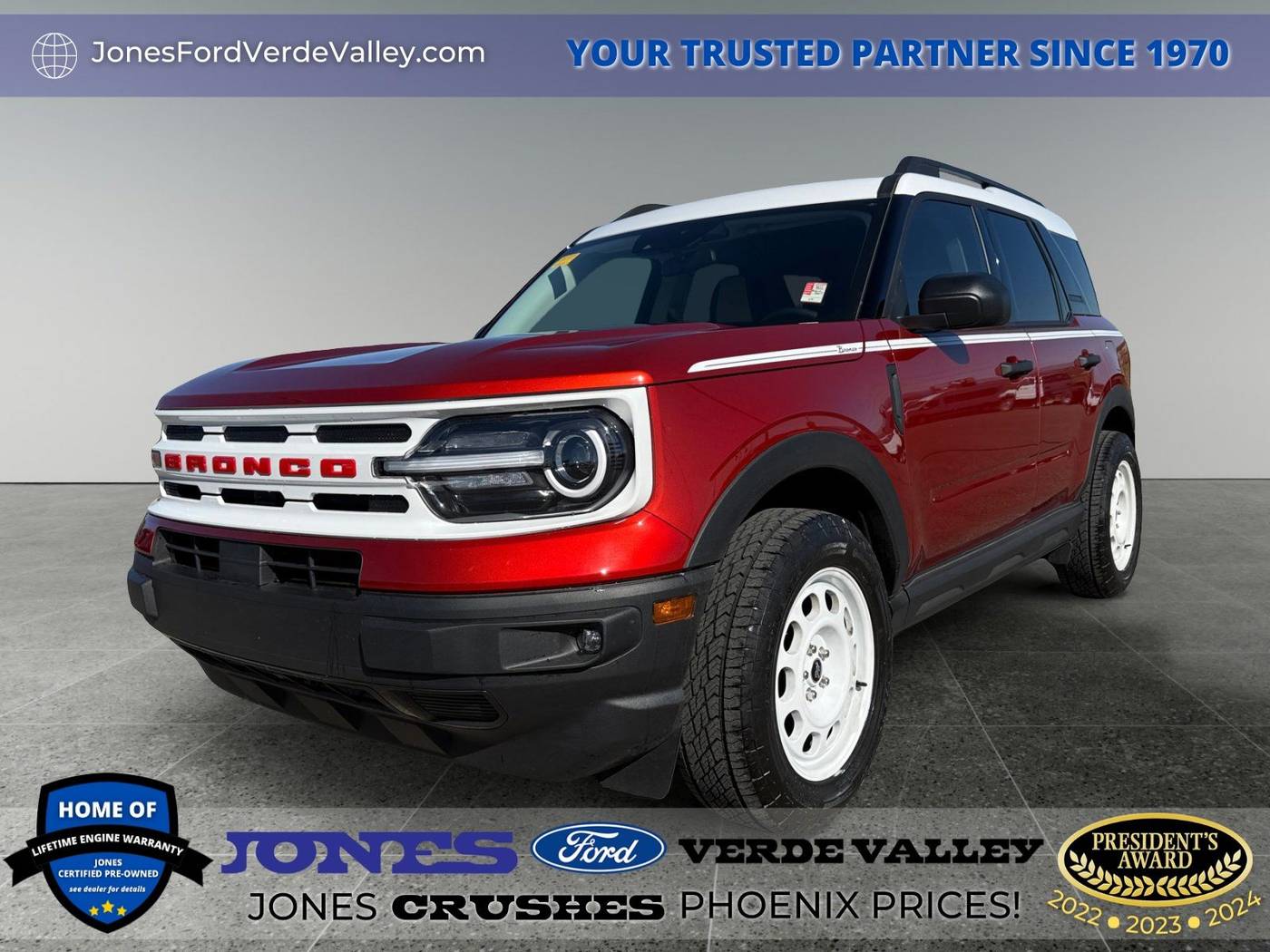 2024 Ford Bronco Sport Heritage — SUV — 2,185 mi — Camp Verde, AZ