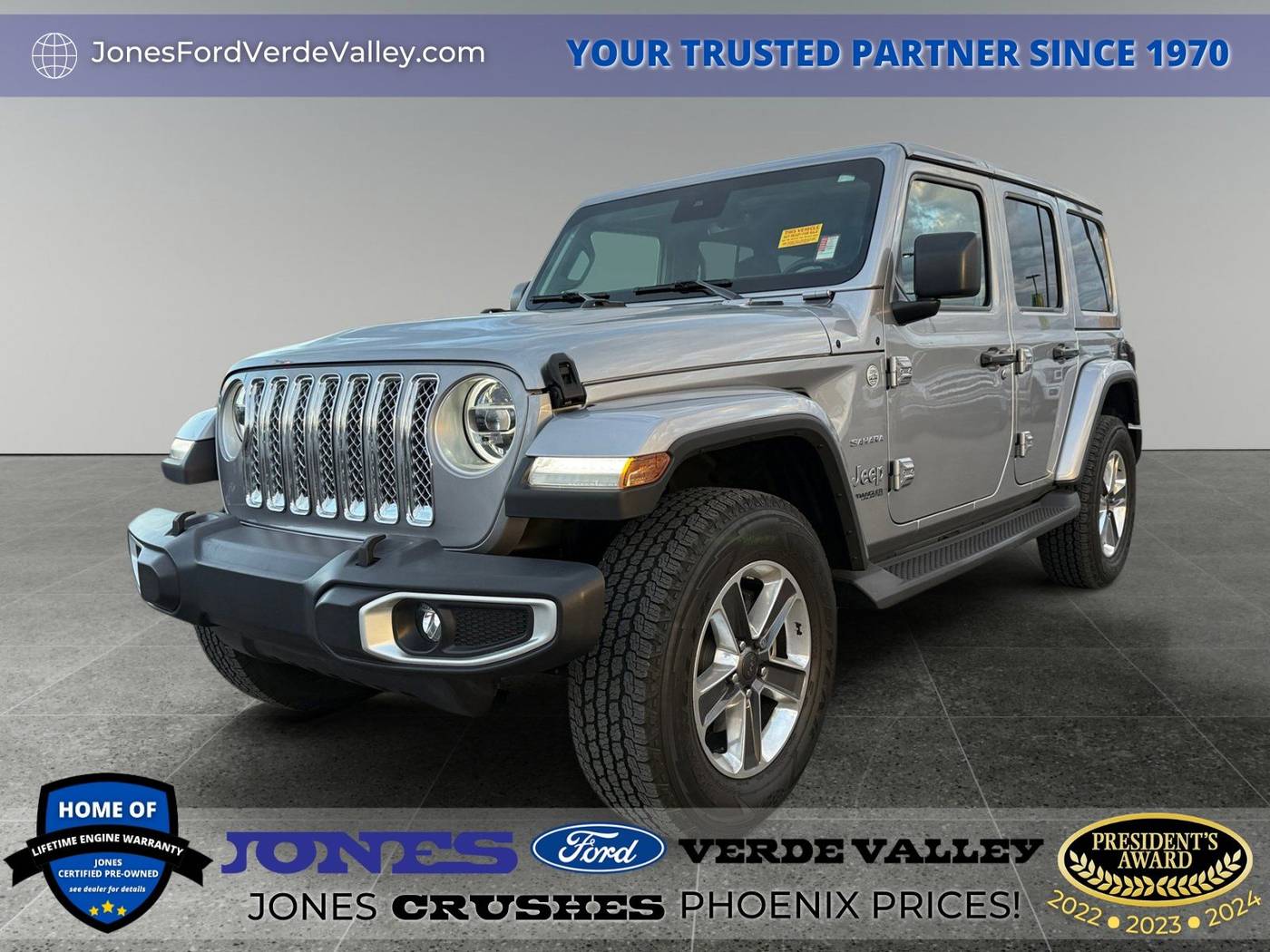 2021 Jeep Wrangler Sahara — SUV — 20,665 mi — Camp Verde, AZ