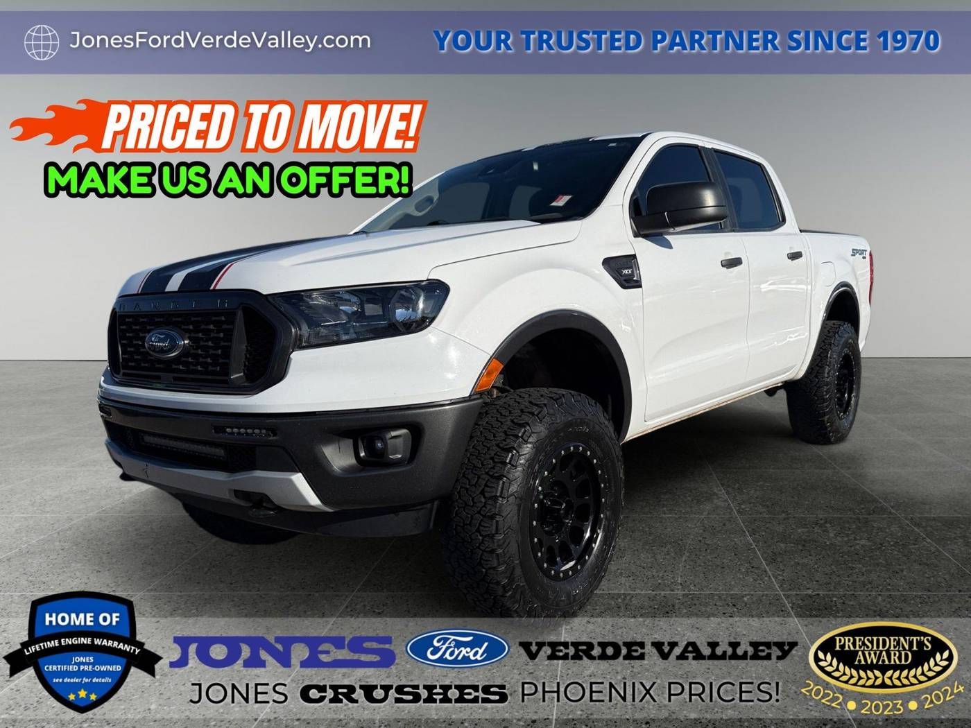 2020 Ford Ranger XLT — Pickup Truck — 68,511 mi — Camp Verde, AZ