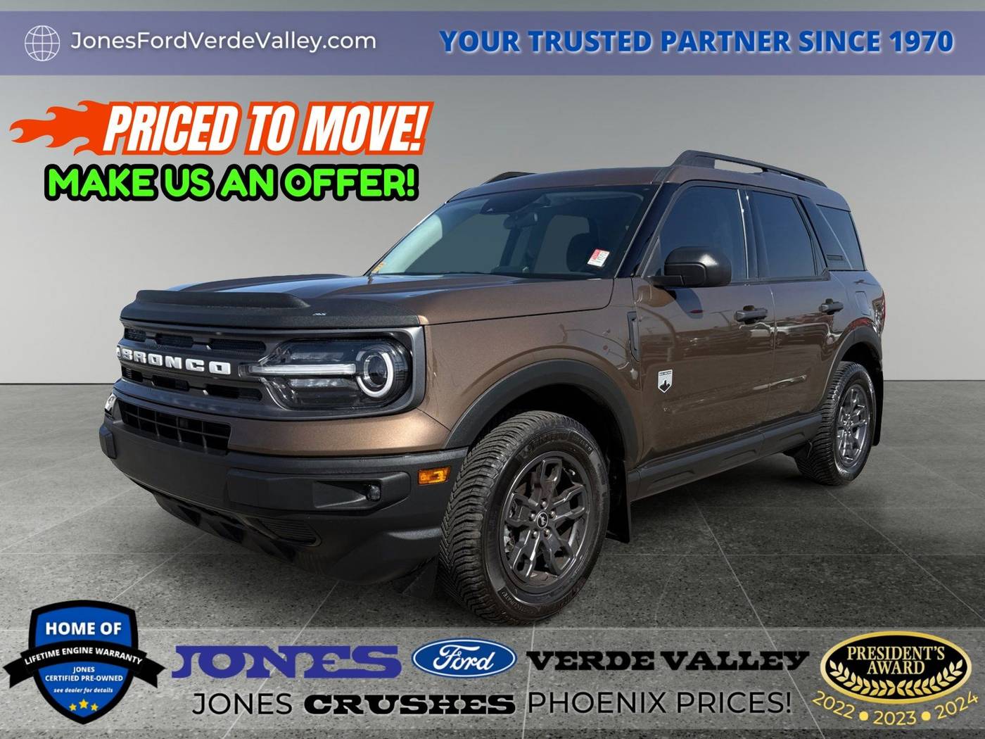 2022 Ford Bronco Sport Big Bend — SUV — 23,924 mi — Camp Verde, AZ