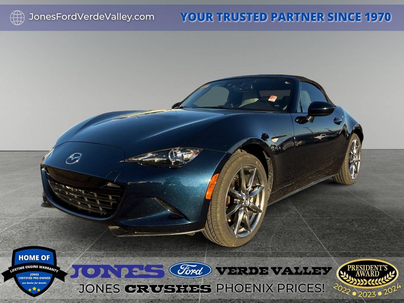 2021 Mazda MX-5 Miata Grand Touring — Convertible — 27,674 mi — Camp Verde, AZ