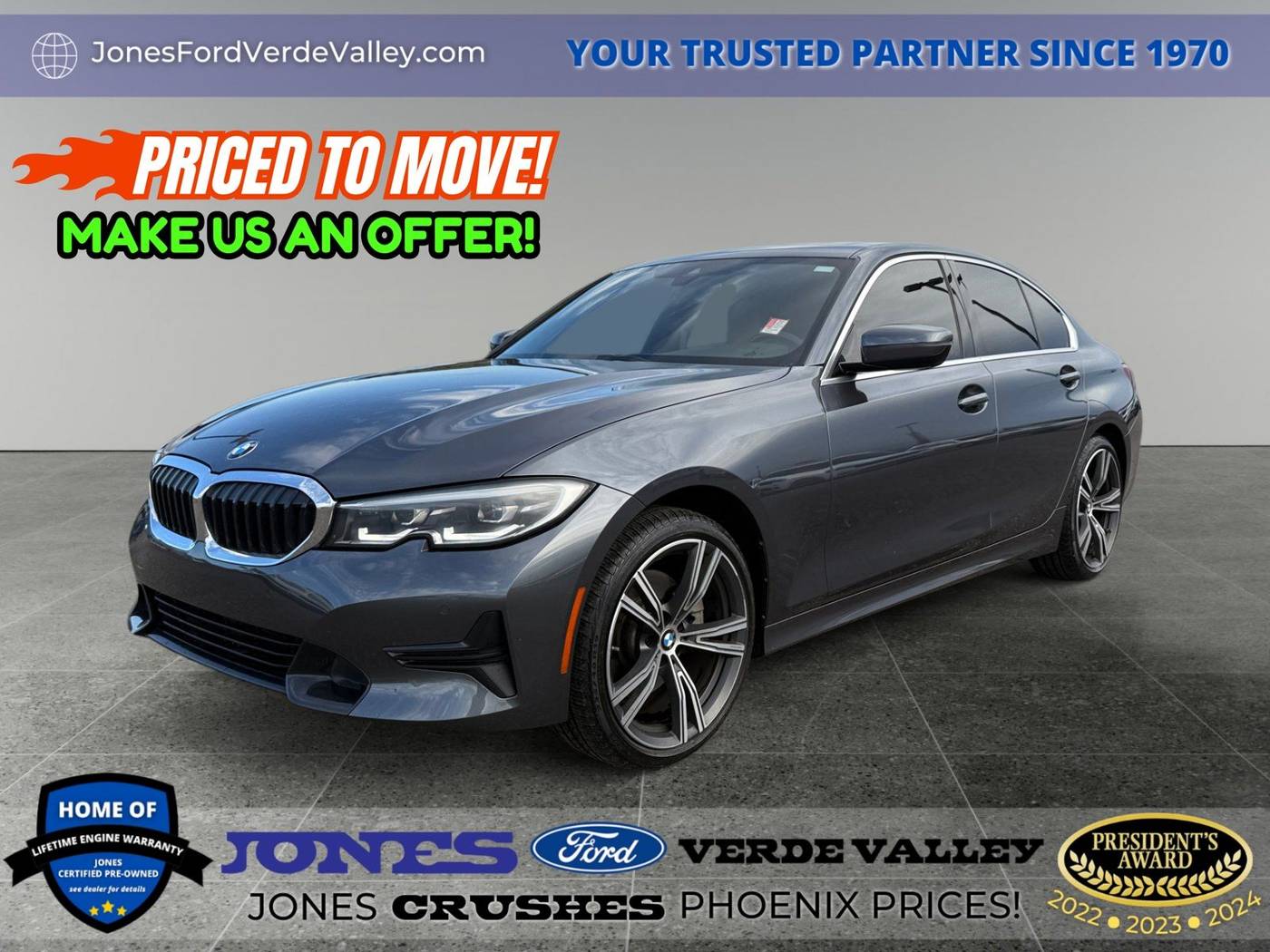 2022 BMW 3 Series 330i — Sedan — 23,029 mi — Camp Verde, AZ