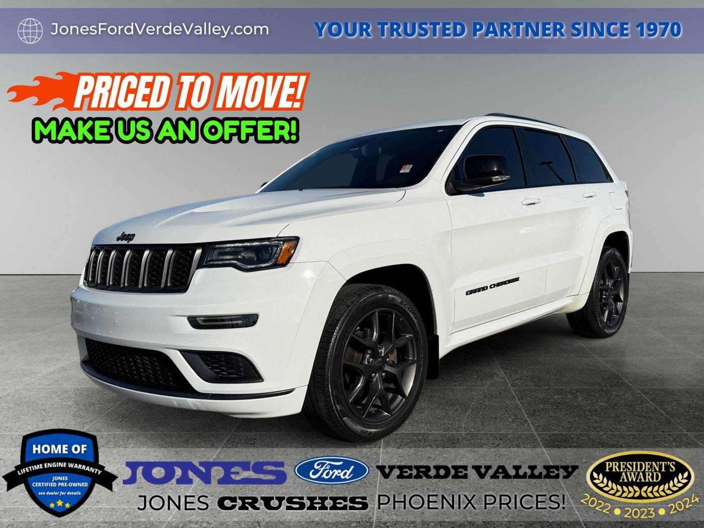 2020 Jeep Grand Cherokee Limited X — SUV — 48,608 mi — Camp Verde, AZ