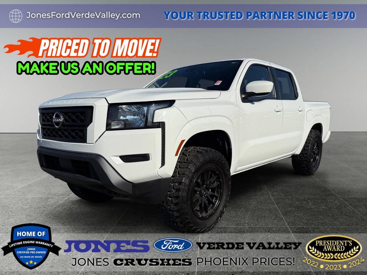 2023 Nissan Frontier SV — Pickup Truck — 33,694 mi — Camp Verde, AZ