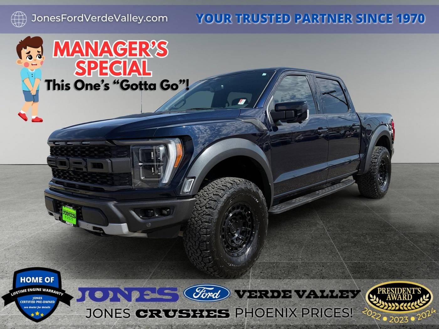 2023 Ford F-150 Raptor — Pickup Truck — 19,943 mi — Camp Verde, AZ
