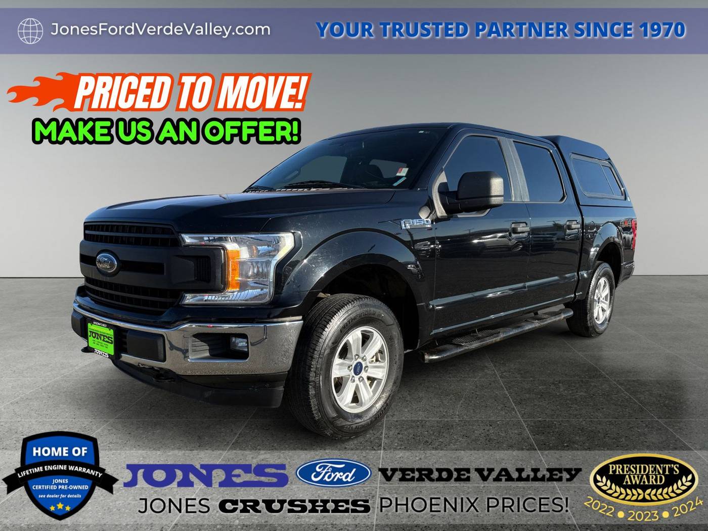 2018 Ford F-150 XL — Pickup Truck — 141,726 mi — Camp Verde, AZ