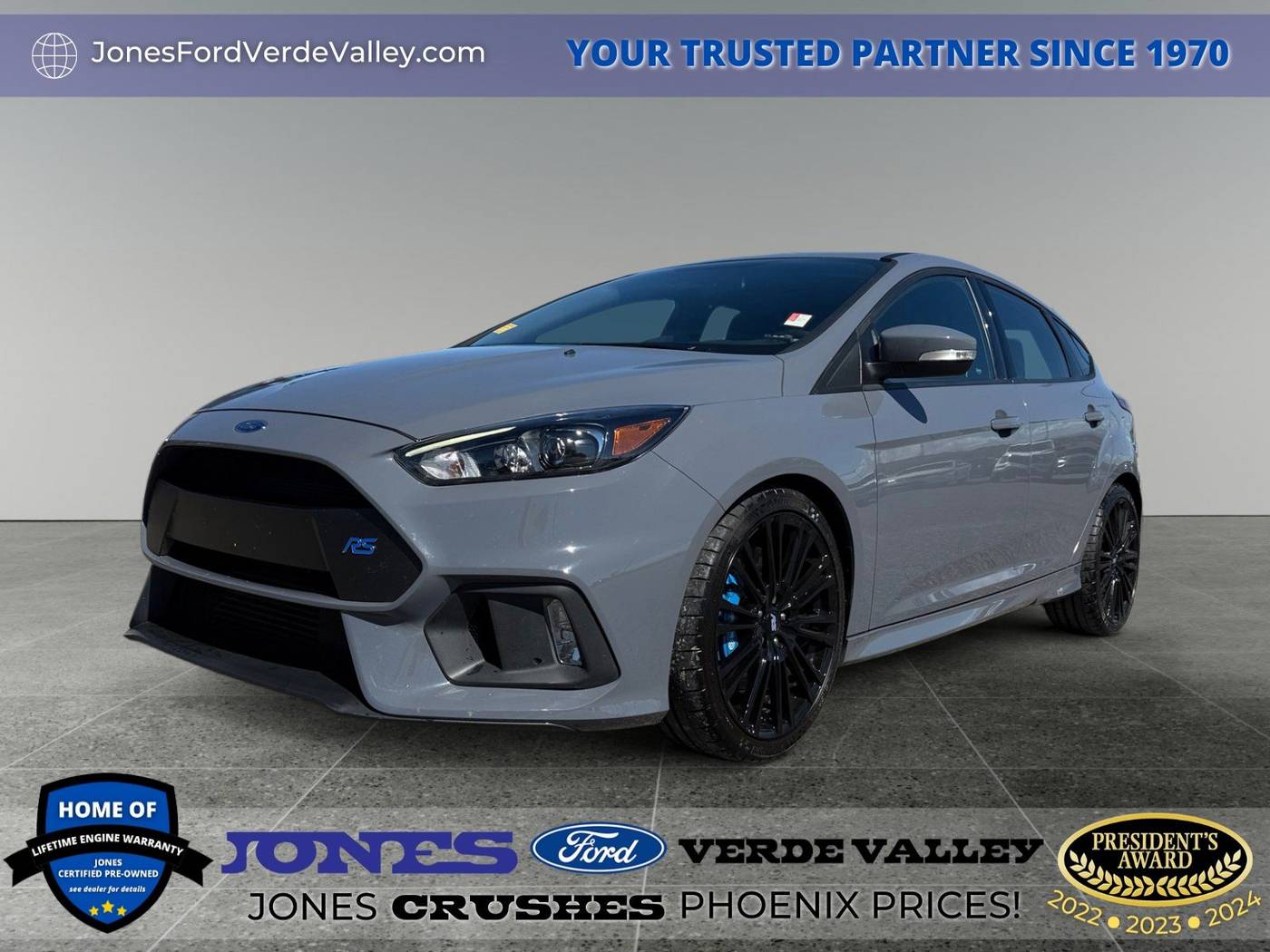 2017 Ford Focus RS — Hatchback — 10,064 mi — Camp Verde, AZ