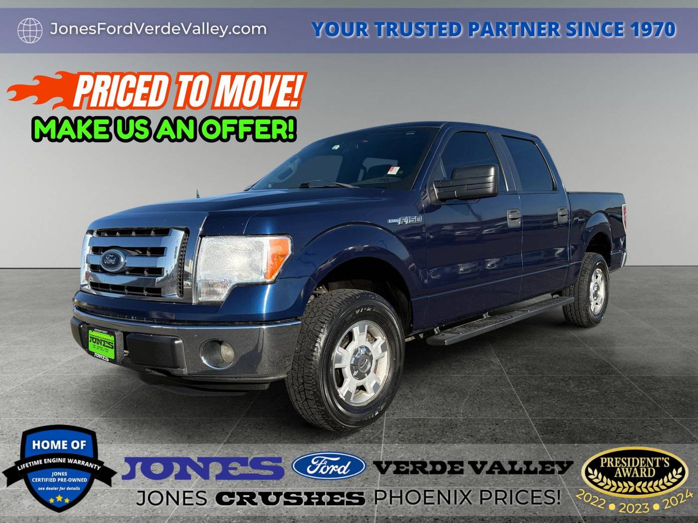 2012 Ford F-150 XLT — Pickup Truck — 112,647 mi — Camp Verde, AZ